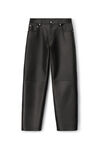 BAGGY JEAN IN PLONGE LEATHER