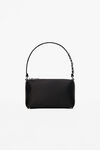 Alexander Wang black heiress pouch in satin