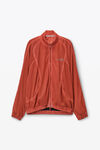 Alexander Wang washed red 网眼针织运动夹克
