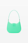 alexander wang w legacy small hobo in pvc mint julep