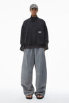Alexander Wang acid black 密绒高领套头衫
