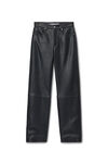 Alexander Wang black ez 中腰直筒  primal 纳帕羊皮
