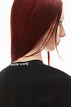 alexander wang 提花徽标装饰弹力针织开衫 black