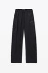 Alexander Wang black 褶饰运动长裤