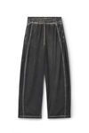 Unisex Track Pant in Perforated Mesh