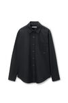 Alexander Wang black 棉质男友风衬衫