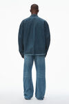 Alexander Wang washed graphite 加大款棉质工装衬衫