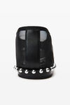 Alexander Wang black lina ballchain flat in mesh