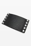 Alexander Wang black the trap stud candle sleeve