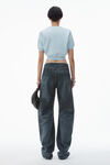 Alexander Wang ariel blue 罗纹毛衣 t 恤