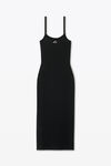 Alexander Wang black 运动风网眼吊带连衣裙