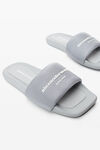Alexander Wang alloy aw pool slide sandal