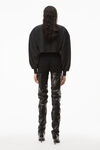 alexander wang oversize pullover in wool cashmere charcoal