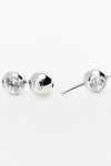 alexander wang ball chain necklace in stainless steel shiny silver