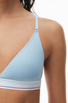 Bralette in Ribbed Cotton Jersey