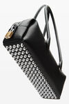 Alexander Wang black roux 黑色皮革中号单肩包