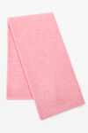 logo scarf in soft stretch wool