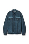 Alexander Wang washed graphite 加大款棉质工装衬衫