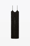 alexander wang 密织尼龙流苏背心上衣 black