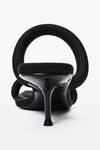 alexander wang jessie nylon low sandal black