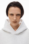Alexander Wang vintage heather grey 密绒连帽衫