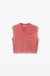 Alexander Wang washed bombshell organic cotton vest