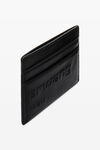 Alexander Wang black 裂纹漆皮卡包