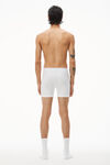 Alexander Wang white men's boxer brief in ribbed jersey