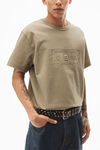 alexander wang dollar bill tee in compact jersey sanctuary
