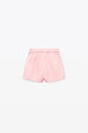 alexander wang 密织棉质经典平角短裤 light pink