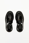 alexander wang carter 皮革防水台乐福靴 black
