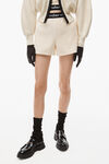 Alexander Wang black carter mid-heel lug loafer in leather