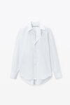 Alexander Wang white 加大款有机棉衬衫