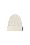 Alexander Wang ivory 徽标旗标装饰罗纹无檐帽