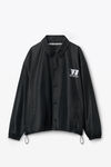 Alexander Wang black 帆布教练夹克