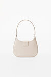 alexander wang w legacy small hobo in leather porcelain
