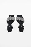 alexander wang julie 水晶发圈凉鞋 black