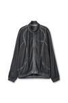 Alexander Wang washed fossil 网眼针织运动夹克