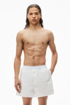 Alexander Wang white boxer brief in cotton