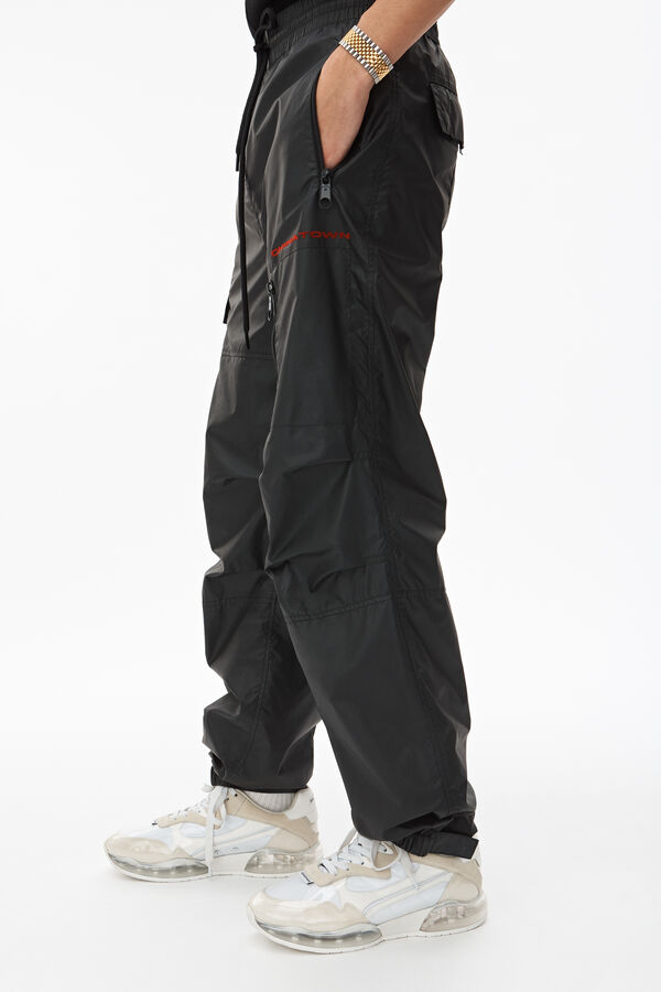 ALEXANDER WANG chynatown pleather nylon track pants