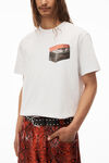 alexander wang nouveau riche 字样密织平纹针织 t 恤 gunsmoke
