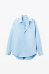 Alexander Wang oxford blue 加大款有机棉衬衫
