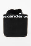 alexander wang aw坡跟人字拖 black