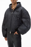 Alexander Wang black 夹棉飞行员夹克