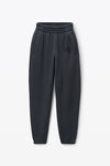 puff logo sweatpant in structured terry