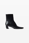 Alexander Wang black toni 45mm ankle boot in leather