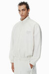 Alexander Wang white onyx 中性运动夹克
