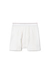 Alexander Wang white men's boxer brief in ribbed jersey