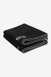 Alexander Wang black/white heritage blanket with script logo