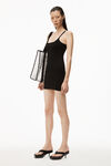 alexander wang 弹力粘胶纤维针织背心式连衣裙 black